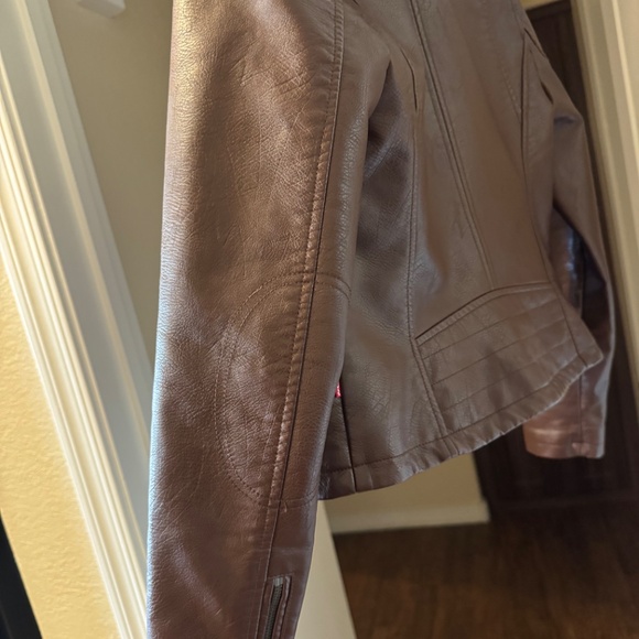 Brown Levi Strauss Moto Jacket - Picture 2 of 6